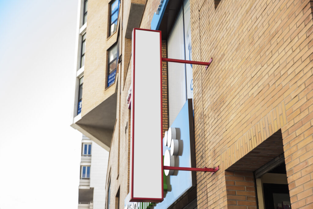 sign building sign building